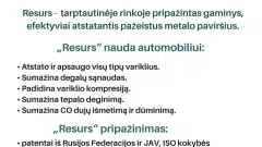 Tepalo priedai RESURS. Internetinė prekyba.