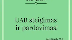 UAB123 – įmonių steigimas ir pardavimas