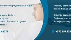 Vidaus apdailos darbai, kiti pagalbiniai darbai