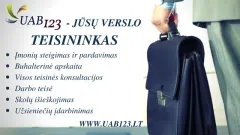 UAB 123 - Jūsų verslo teisininkas!