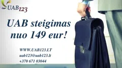 Įmonių steigimas ir pardavimas!