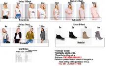 Parduodami drabužių dropshipping kontaktai.