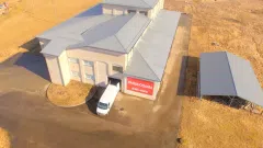 1550 kv.m. Pastatas gamybai, naujas, dideli aukščiai patalpų iki 12m.