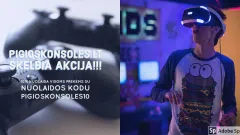 Parduodu internetinę parduotuvę www.pigioskonsoles.lt