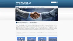 Parduodamas UAB steigimo ir pardavimo paslaugų tinklalapis