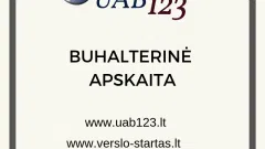 UAB123 Buhalterinė Apskaita  - Čia Gimsta Verslas!