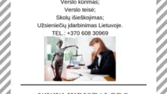 Parduodama teisinių paslaugų veikla Juristai PRO: