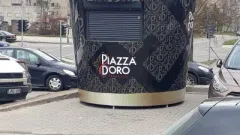 Parduodamas kavos puodelio formos kioskas - 2