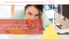 Interneto Svetainė Skirta Valymo Paslaugų Verslui