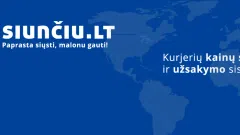 Parduodama pilnai veikianti siuntų ir krovinių pervežimo platforma Siunciu.lt