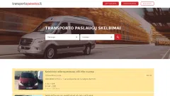 Transporto paslaugų skelbimų projektas