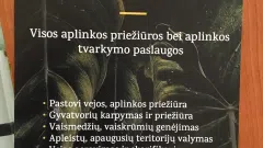 PARDUODU APLINKOS TVARKYMO, APŽELDINIMO VERSLĄ SU ĮRANGA - 2