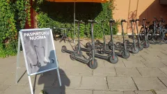 SKUBIAI ! Parduodu elektrinių paspirtukų nuomos verslą su vieta bei visa reikalinga įranga
