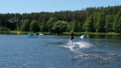 Vandens pramogų parkas Molėtuose "FLIP Point"