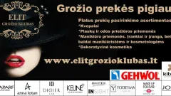 Parduodama grožio prekių internetinė parduotuvė