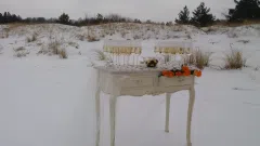 Parduodu vestuvinį staliuką su taurėmis - 2