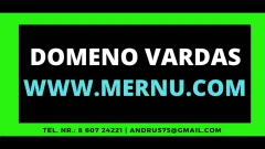 UNIKALŲS DOMENŠ PAVADINIMAI | SVERTAINIŲ KŪRIMAS | WEB SPRENDIMAI | WWW.MERNU.COM |