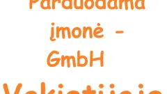 Parduodama įmonė (GmbH) Vokietijoje