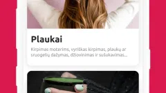 Parduodama grožio paslaugų rezervacinė sistema