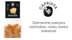 Didmeninė prekyba rankų darbo krekeriais