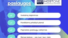 Hostone.lt - Profesionalus svetainių talpinimas - 3