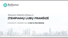 Žinomo prekės ženklo įtempiamų lubų franšizė - 3