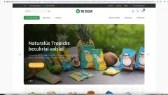 Parduodamas sveikų maisto produktų verslas