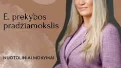 Nuotoliniai E.Prekybos mokymai