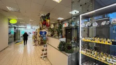 Parduodamas gėlių skyrius