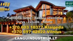 Vilnius-Klaipėda*LANGAI,REHAU,VEKA,SALAMANDER.