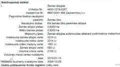 Parduodamas ar nuomojamas 3,53 ir 0,82ha žemės sklypas Varakalių k., Švenčionių r. sav. šalia kelio Švenčionys-Švenčionėliai. - 2