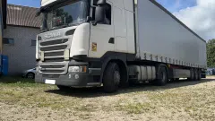 Parduodamas tarptautinio transporto verslas