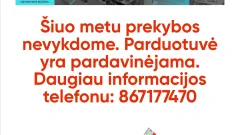 Parduodu internetinę parduotuvę www.zaislaivaikams.lt