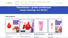 Parduodame saugios kosmetikos el. parduotuvę DonkeyKnows.lt