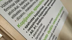 Veikiantis reklamos - kopijavimo paslaugų verslas - 3