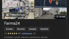 Parduodama Farma24.lt el. parduotuvė. - 3