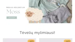 Parduodamas vaikiškų drabužių prekės ženklas „CAN GO” su įmone UAB.
