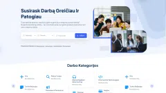 Parduodama Darbo Ieškojimo Platforma - 2
