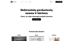 Elektroninių parduotuvių nuoma ir kūrimas