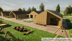 PARDUODAMAS SKLYPAS su projektu vaikų darželiui statyti