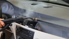 Detailingas garais arba efektyvus salono valymas be chemijos. - 3