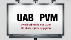 Parduodama UAB PVM mokėtoja su 6 m. veiklos istorija