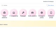 Parduodamas skelbimų portalas