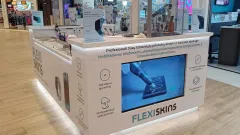 Veikiantis FlexiSkins.lt verslas prekybos centruose (Kaunas, Šiauliai) - 2