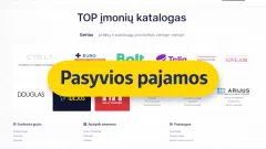 Parduodamas įmonių katalogo ctr.lt projektas su pasyviomis pajamomis