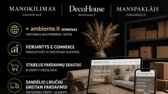 Parduodamas E-commerce projektas - 3 e-shopai