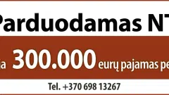 Parduodami patalpų nuomos verslai su NT