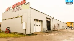 Parduodamas veikiantis 2090 m2. lengvųjų ir krovininių automobilių autoservisas