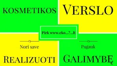 Parduodamas internetinės prekybos verslas