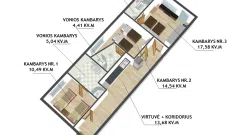 Viename patogiausių ir patraukliausių Vilniaus m. mikrorajonų, Šiaurės Miestelyje, J. Kubiliaus g., parduodamas išskirtinis 3 kambarių butas, puikiai tinkantis investicijai.